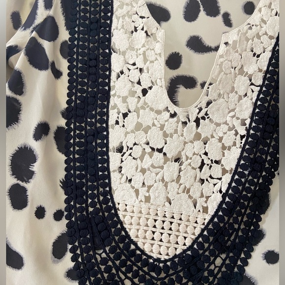 LEYENDECKER Silk Print Top Size 4 - Picture 5 of 8